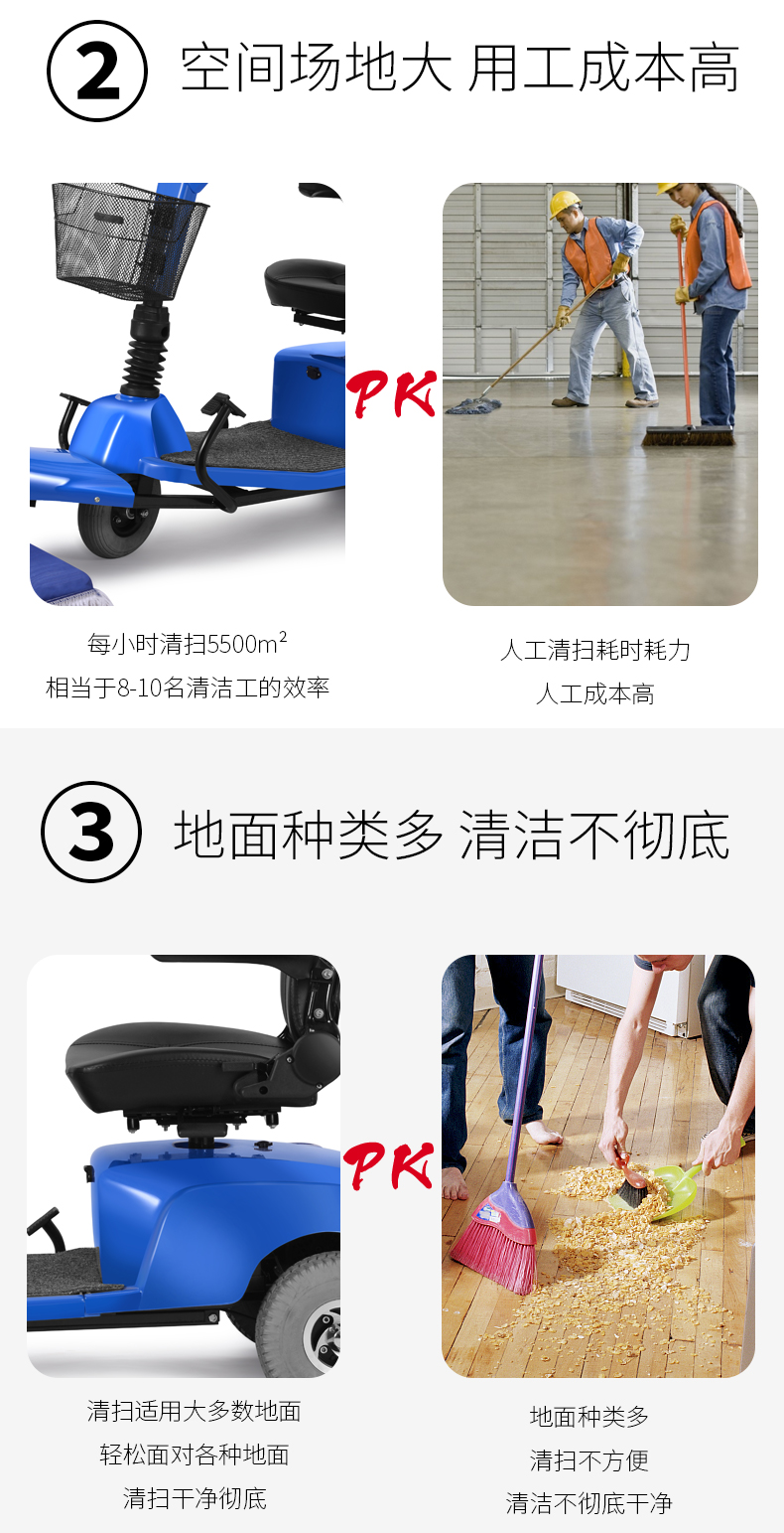 電動塵推車